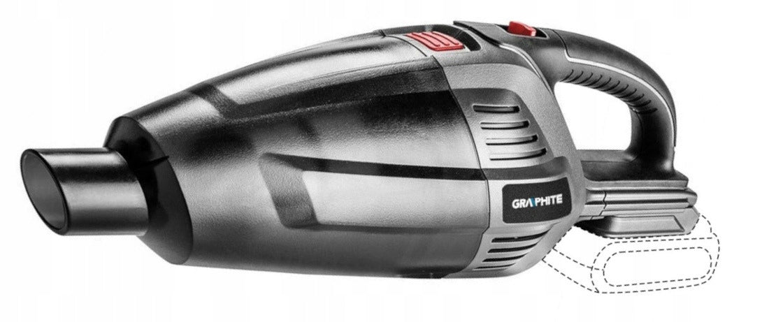 Handheld vacuum cleaner GRAPHITE 2w1 58G097 E+ Shredding option no grinding option
