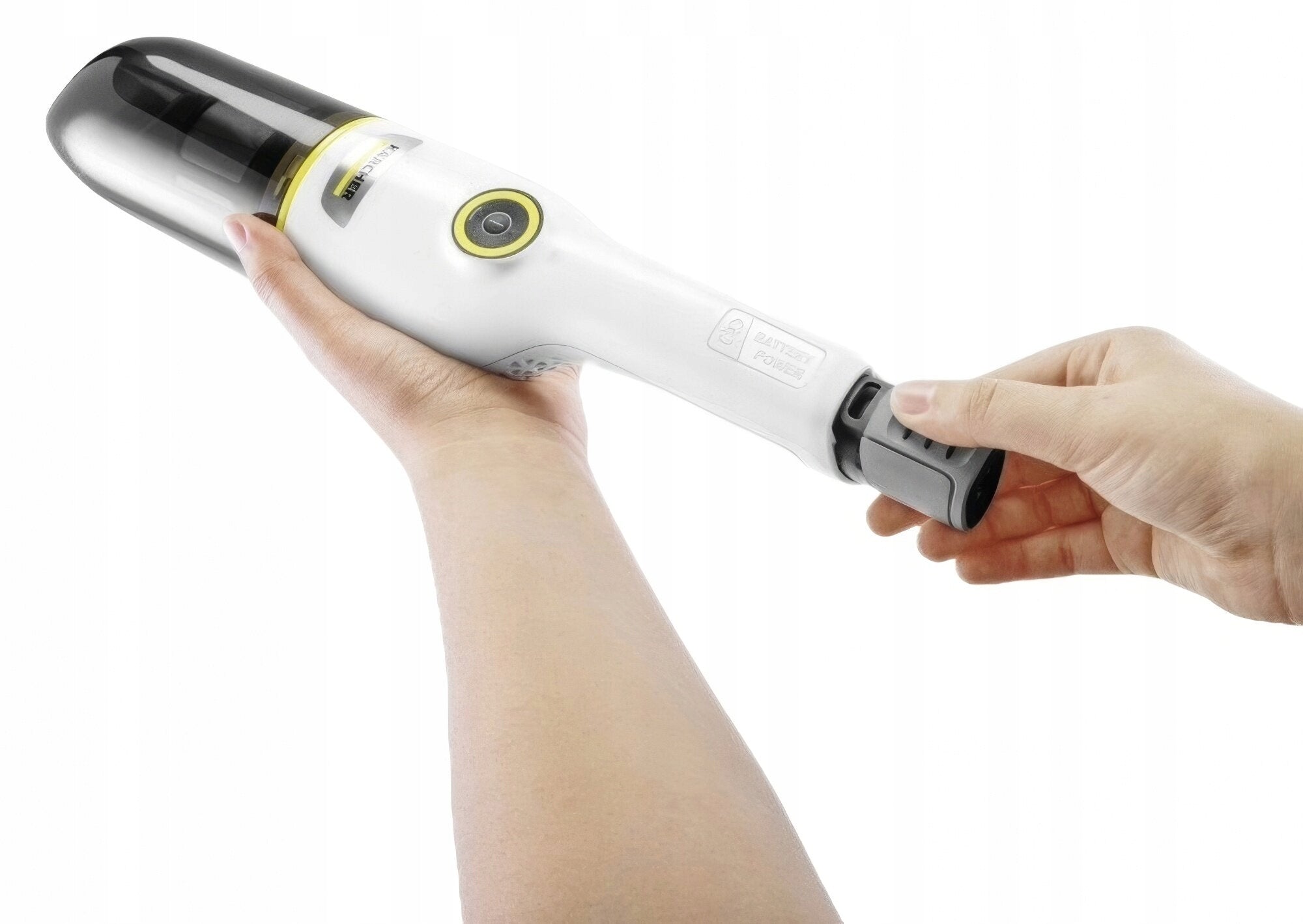 Handheld vacuum cleaner KARCHER CVH 2-4 1.198-450.0 Dominant color white