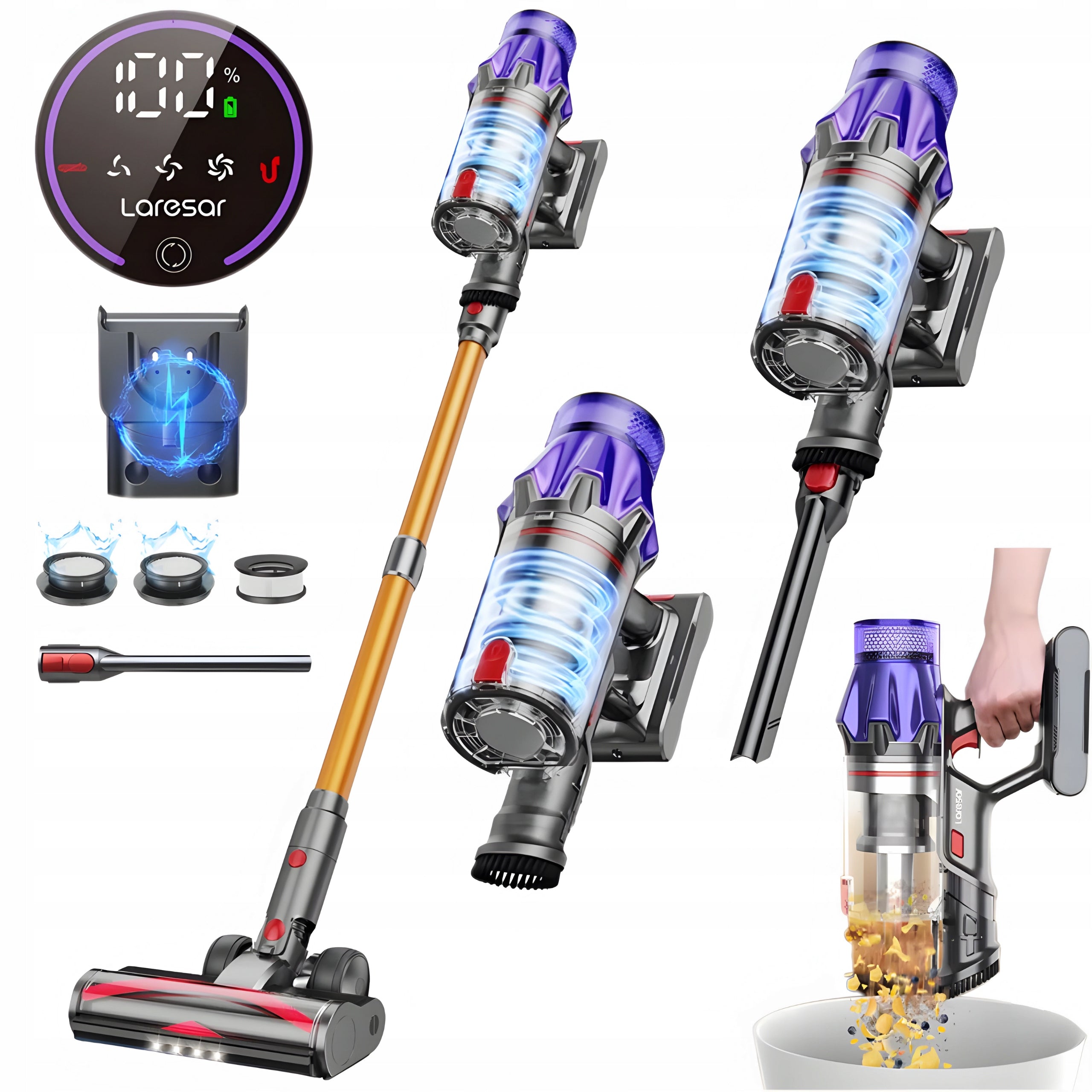 Handheld vacuum cleaner Laresar V7PRO NEW 2026