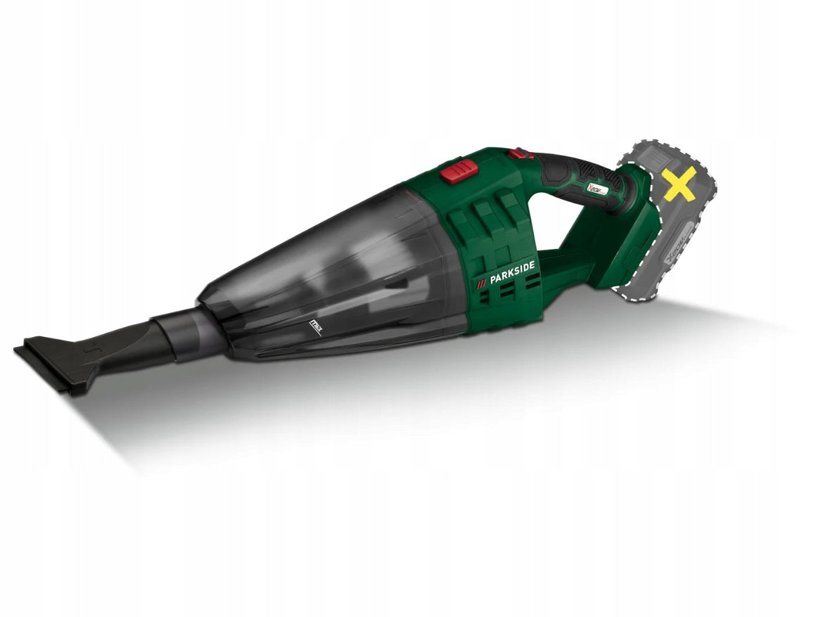 Handheld vacuum cleaner Parkside PHSSA 20-Li D2 green Manufacturer code 479370 2410