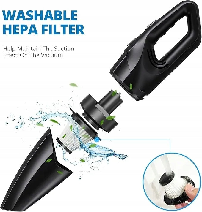 Handheld vacuum cleaner Temola TS10 black Manufacturer code TS10