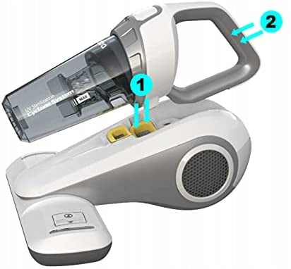 Handheld vacuum cleaner for mites Dibea UV-10 white 250 EAN (GTIN) 5901529963201