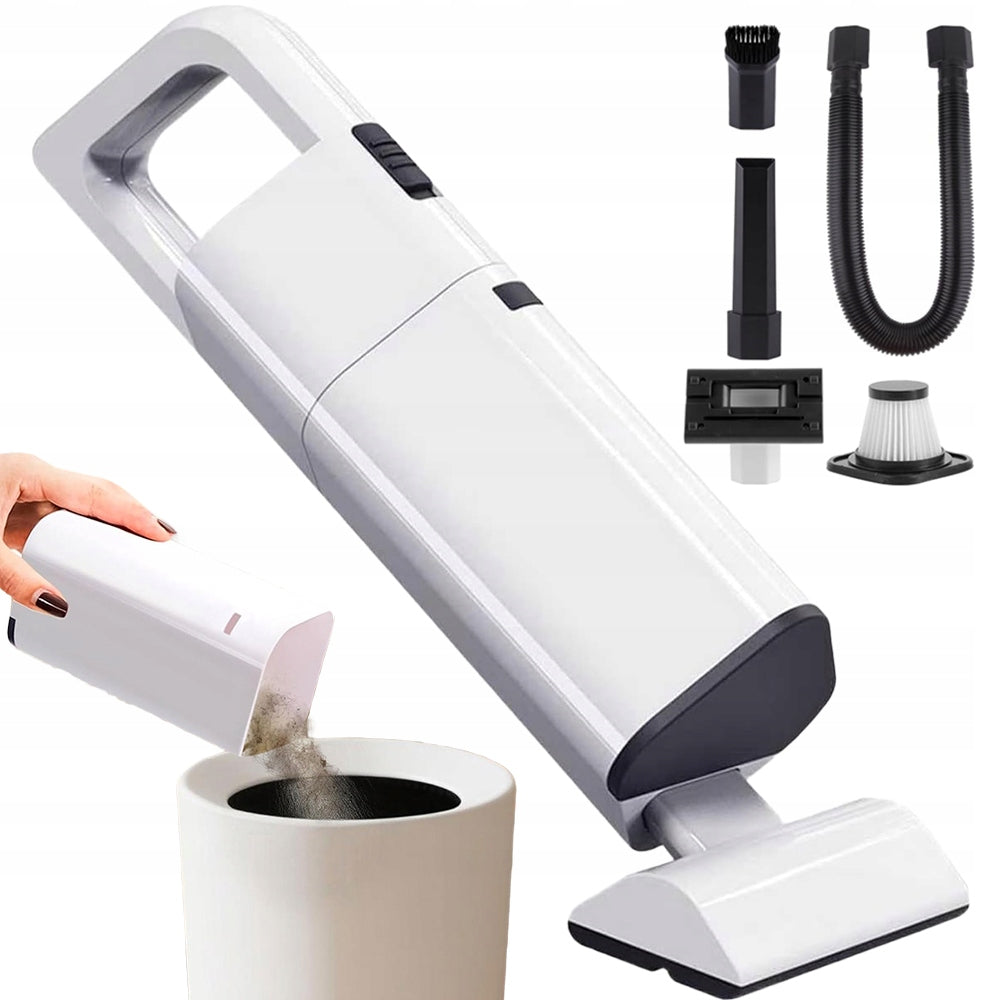 Handheld vacuum cleaner for pet hair , car white
