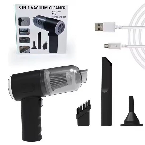 Handheld vacuum cleaner portable mini for car home light handy