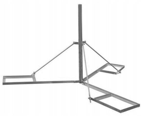 Handle Mast Non-Invasive Antenna Stand 1m 100cm