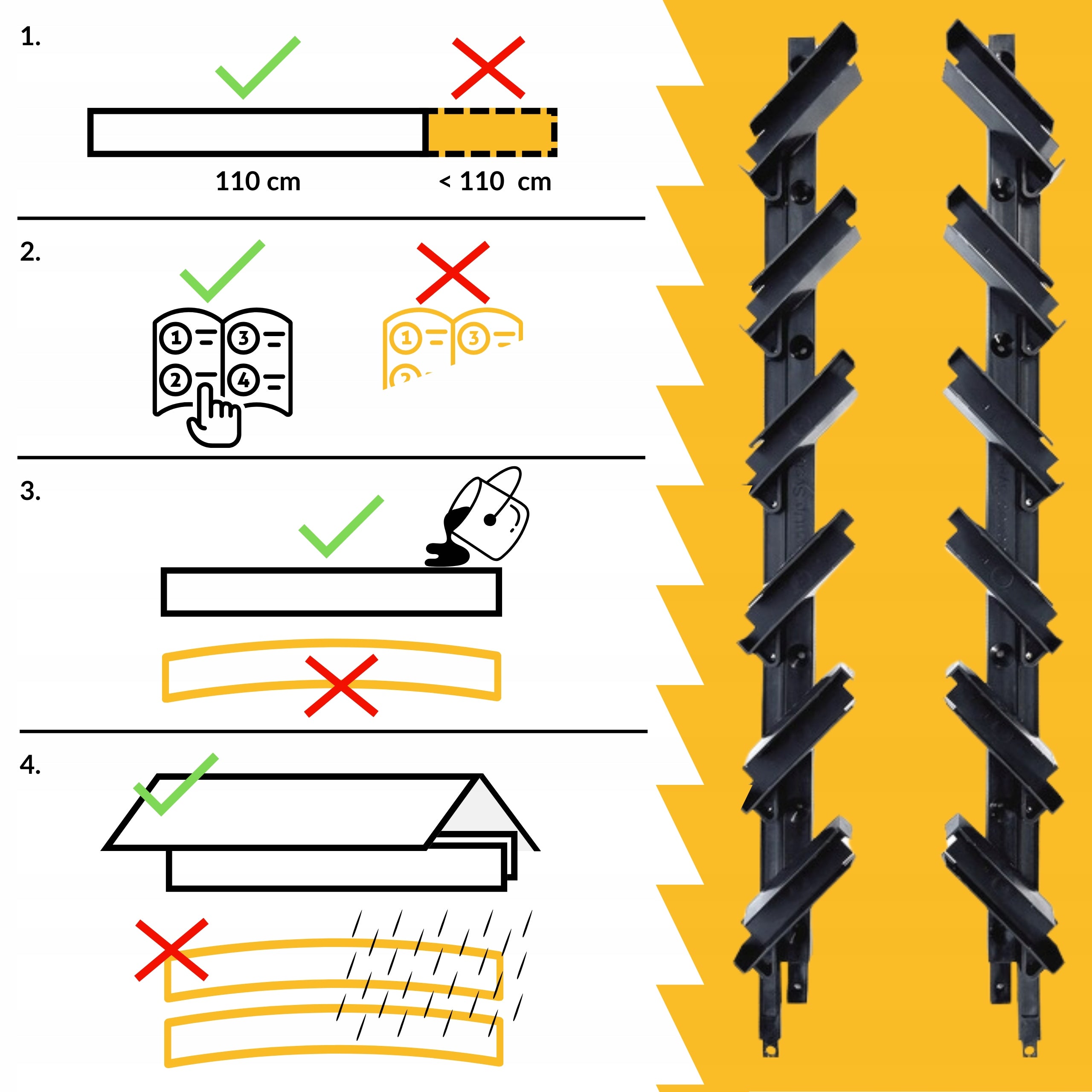 Handles Blinds Movable Outdoor Terrace Boards ANTHRACITE (RAL 7016) Product width 10 cm
