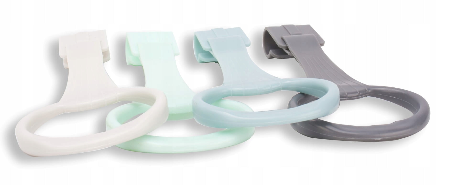 Handles for learning to get up playpen crib green Packaging status original