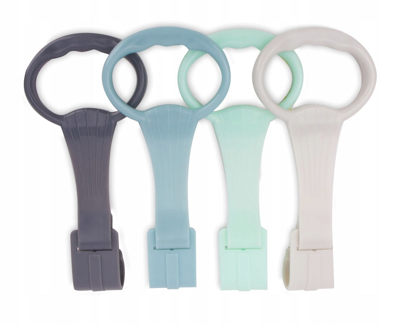Handles for learning to get up playpen crib green