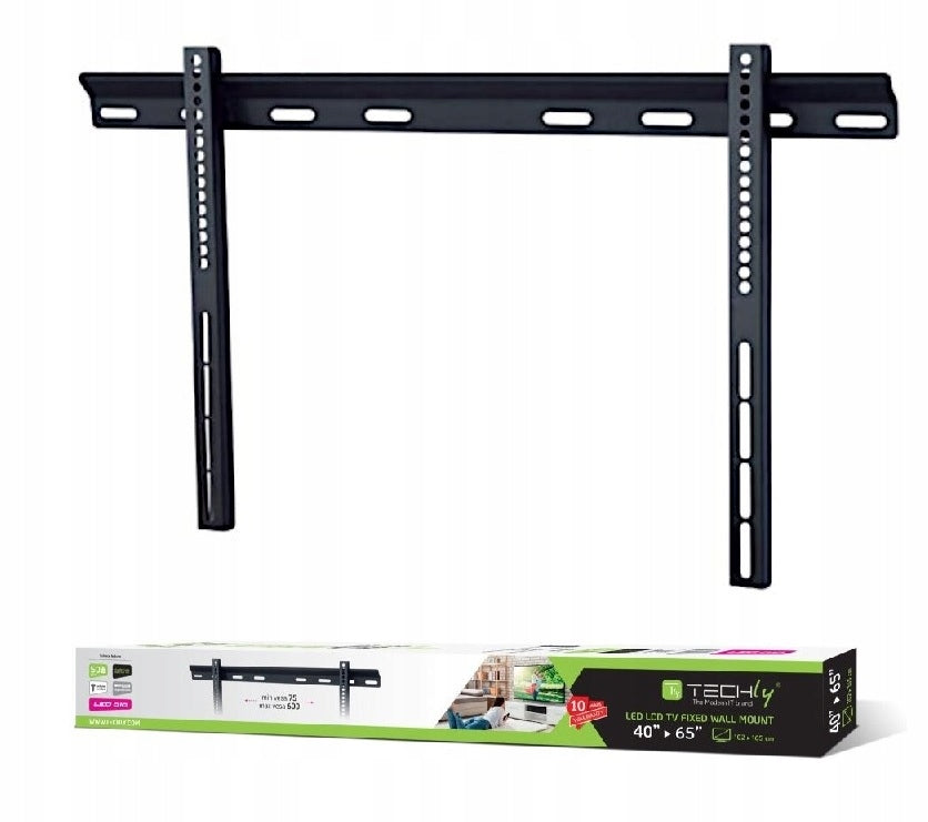 Hanger Wall Mount for TV Monitor 40-65" Slim 22 mm Techly