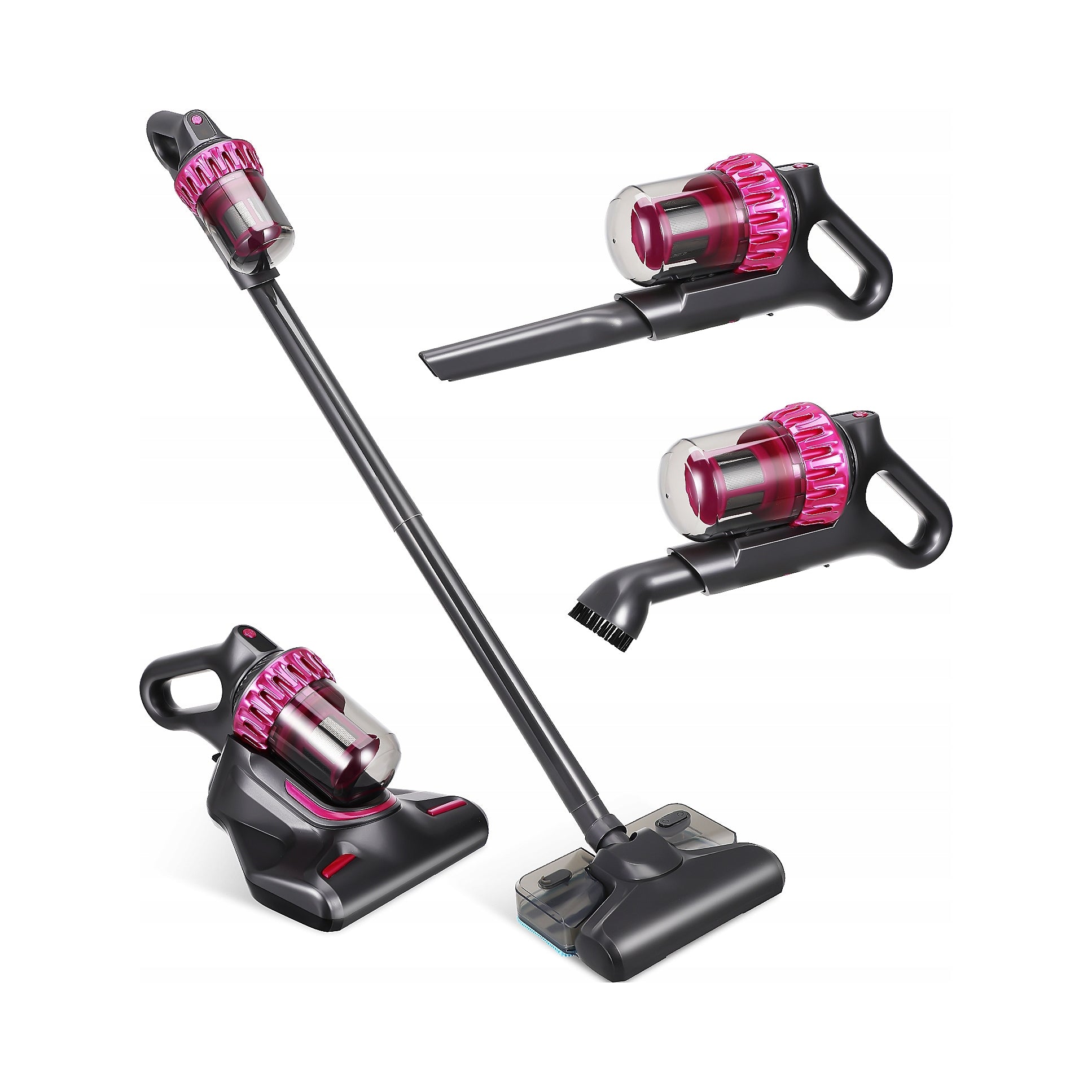 Happyyami Cordless Vacuum Cleaner purple HB-807 PRO