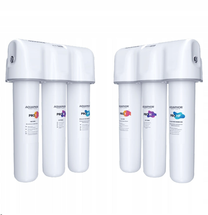 Hard water filter softening under sink AQUAPHOR ECO H PRO black spout Packaging status original