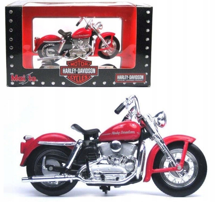 Harley-Davidson K-Model 1952 Maisto 1:18 - black HD collector's model Packaging status original