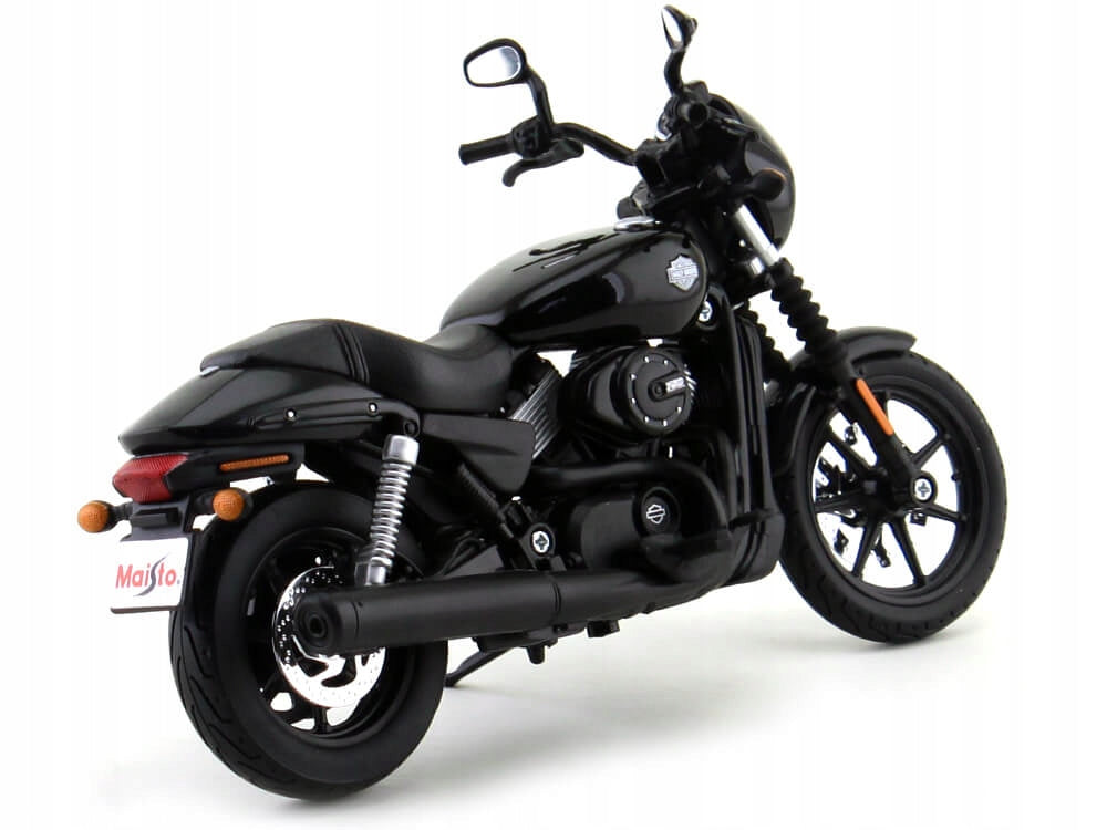 Harley-Davidson Street 750 2015 Maisto 1:12 Black Model Motorcycle 32333 Manufacturer code HLO_664