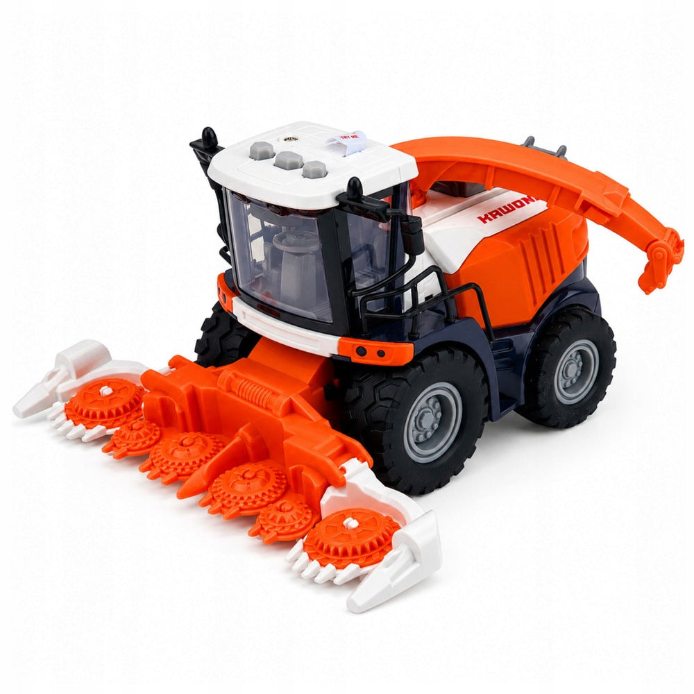 Harvester with Milk Tanker Figurines Cow Farmer Light Sounds 4 el. Kid's age 3＋ years