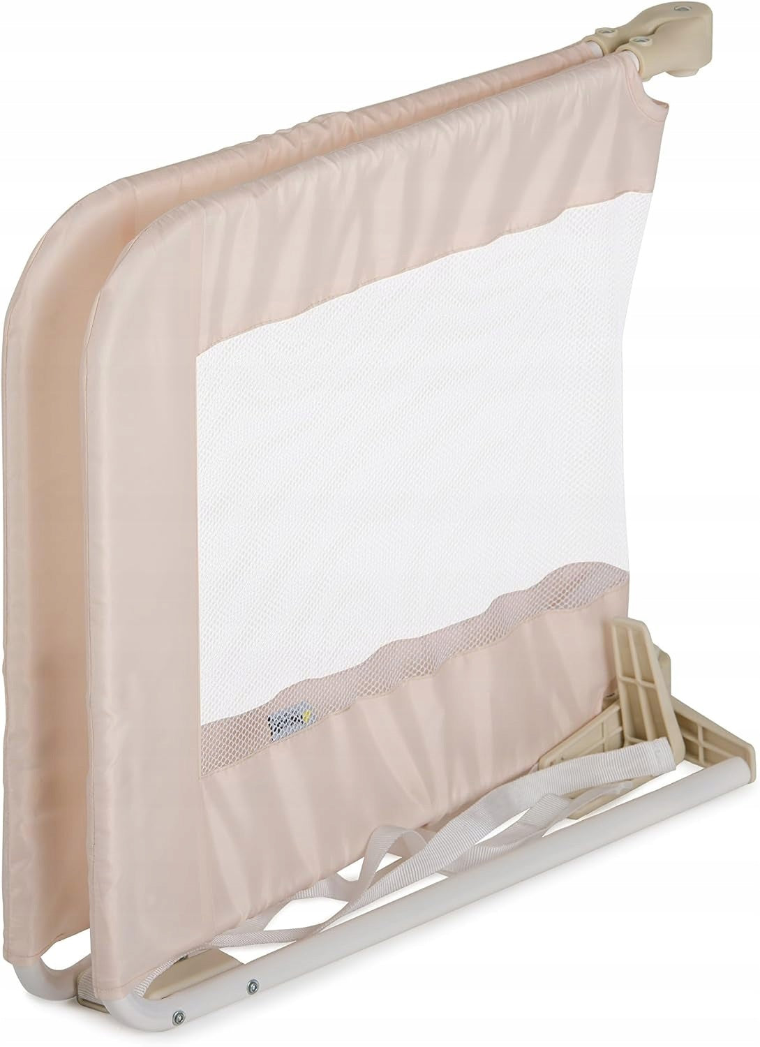 Hauck Protective Barrier for Cot Folding Beige 108cm Beige Safe Brand Hauck