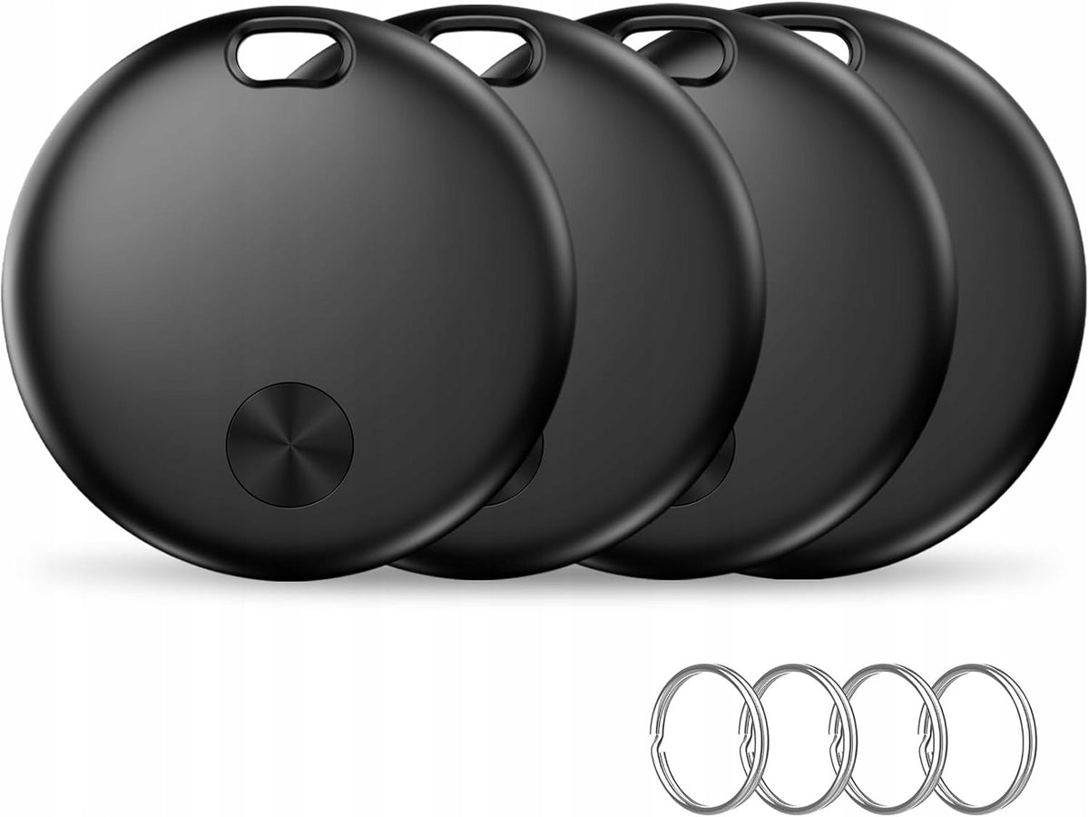 Hauibela Smart Air Tracker Tag - 4 Pack, Bluetooth Key Finder, IP67 Waterproof