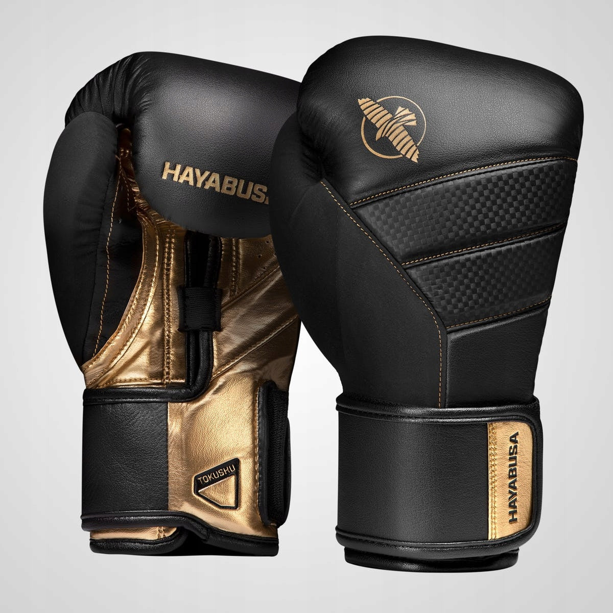 Hayabusa Boxing Gloves T3 Black Gold 12OZ