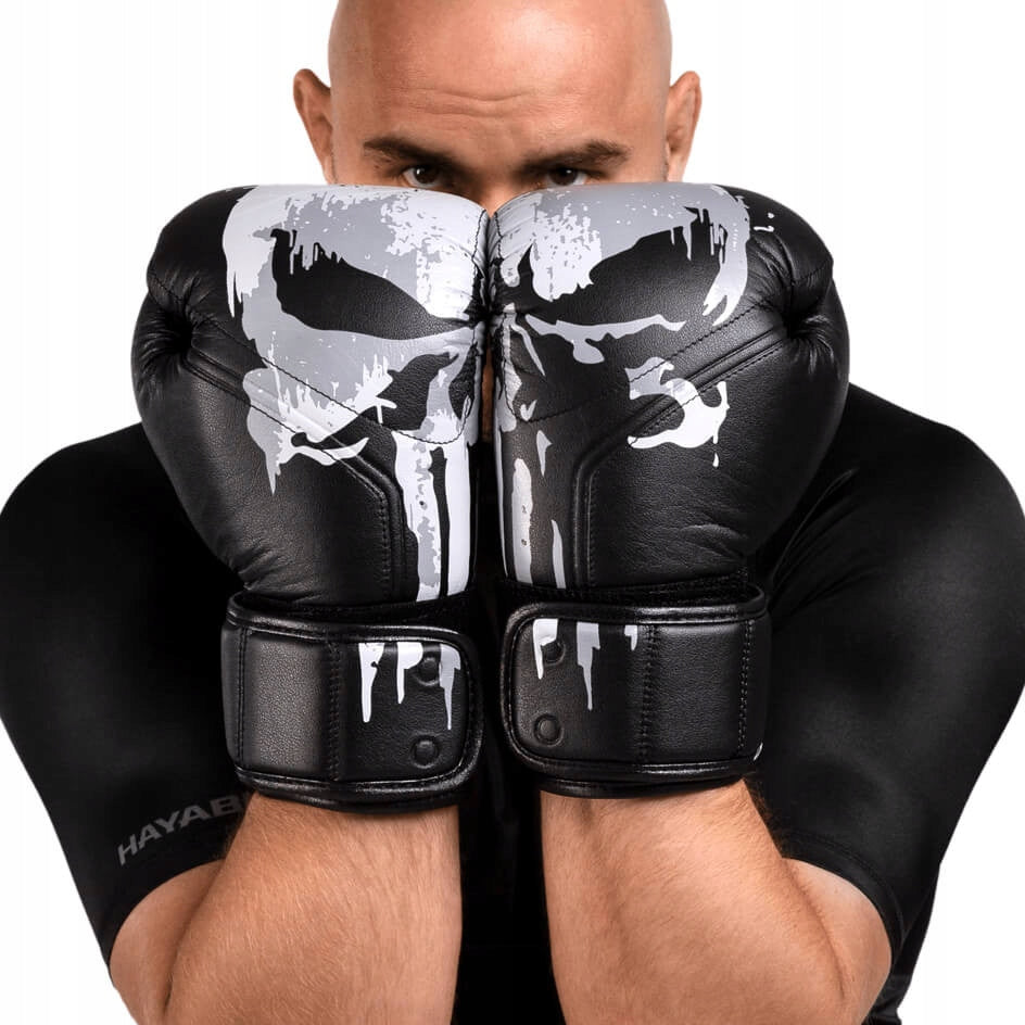 Hayabusa Marvel Boxing Gloves The Punisher 16OZ Weight of gloves 16 oz