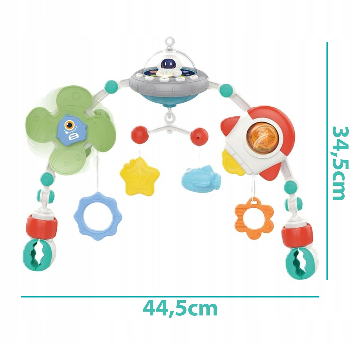 Headband Playing Pendant with Toys Carousel for Car Seat Bed Carrier Brand Stator