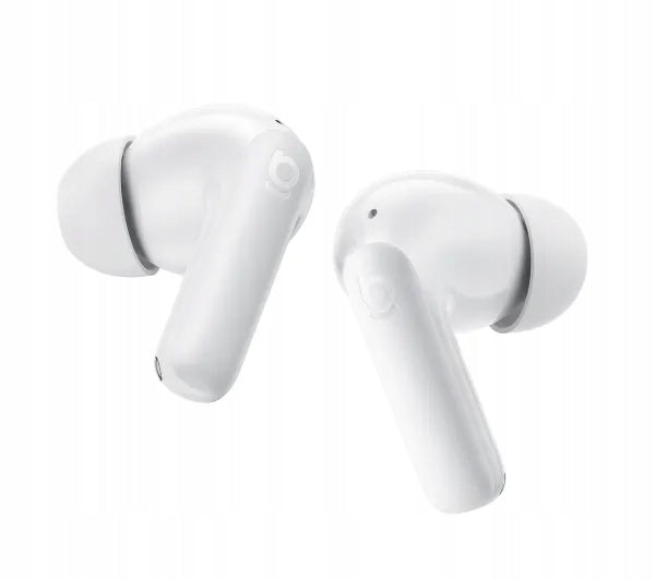 Headphones Baseus Bass BP1 NC Touch Bluetooth 6.0 White Wireless Packaging status original