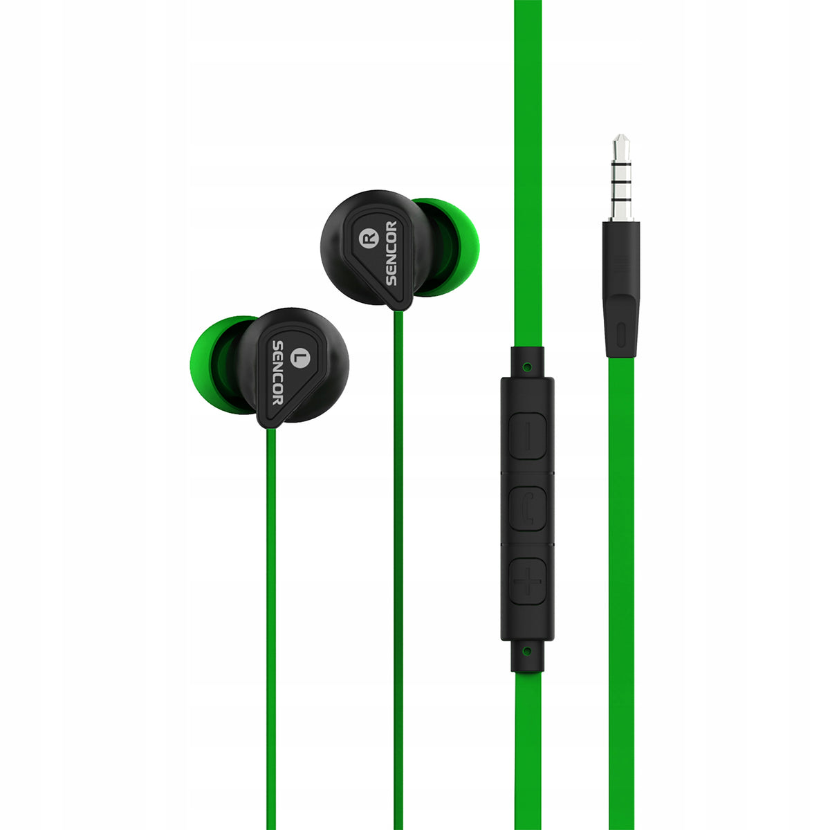 Headphones Classic Sencor SEP 172 VCM Green Brand Sencor
