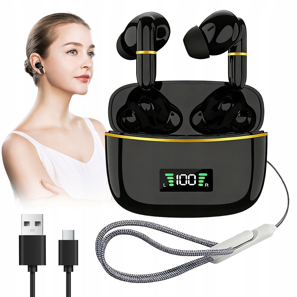Headphones Translation Headphones Multilingual Convenient Double Sided Translation Model Słuchawki do tłumaczenia AI