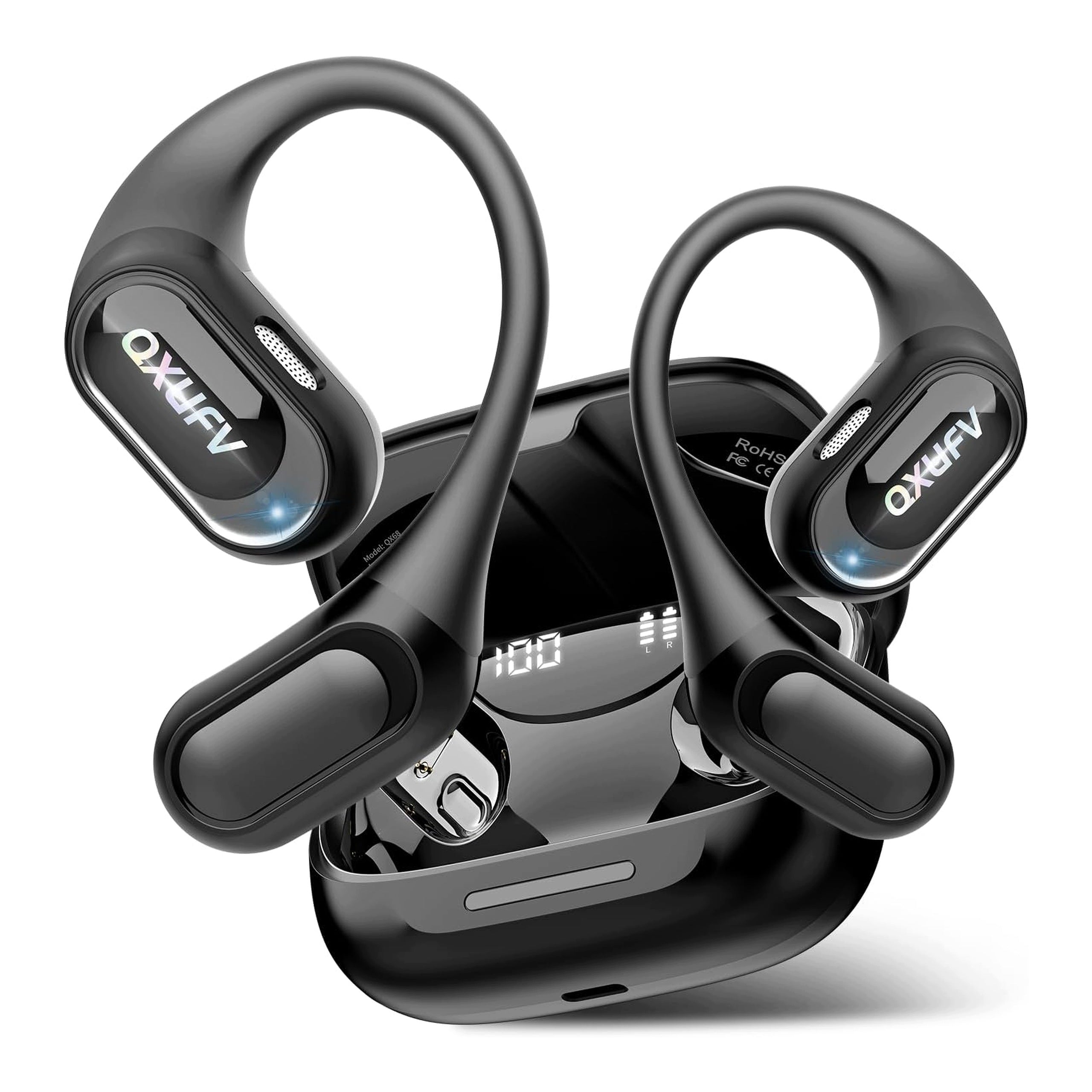 Headphones translator 164 languages AI open-ear wireless sports