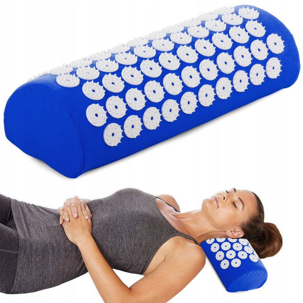 Health pillow for acupressure pain stress spikes