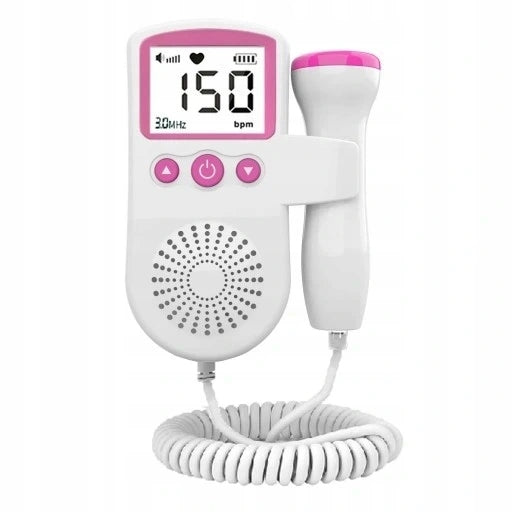 Heart Rate Detector Lung Doppler Lcd Display No Radiation Handheld Medical device no