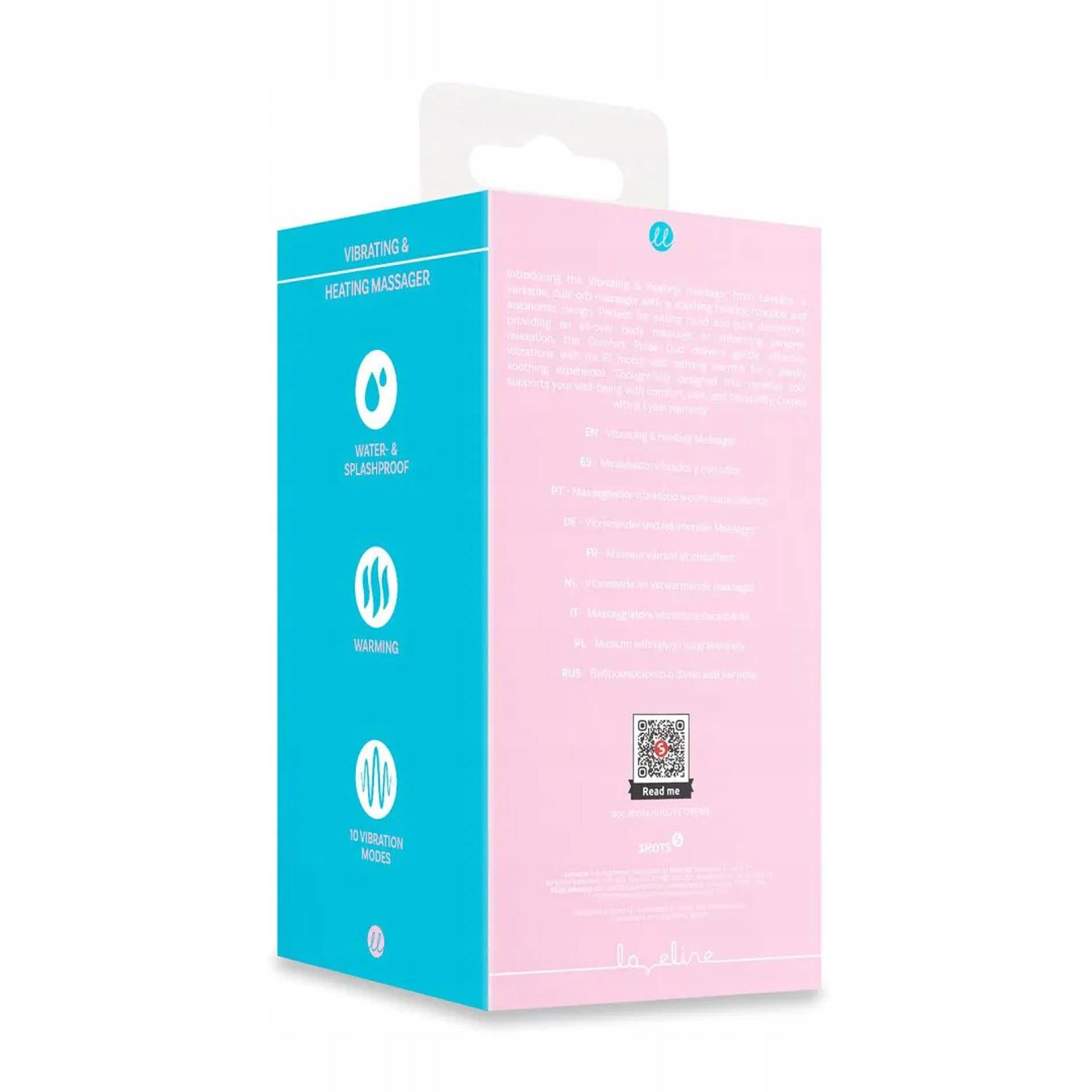 Heated Body and Clit Massager Vibration USB Pink Brand Elin