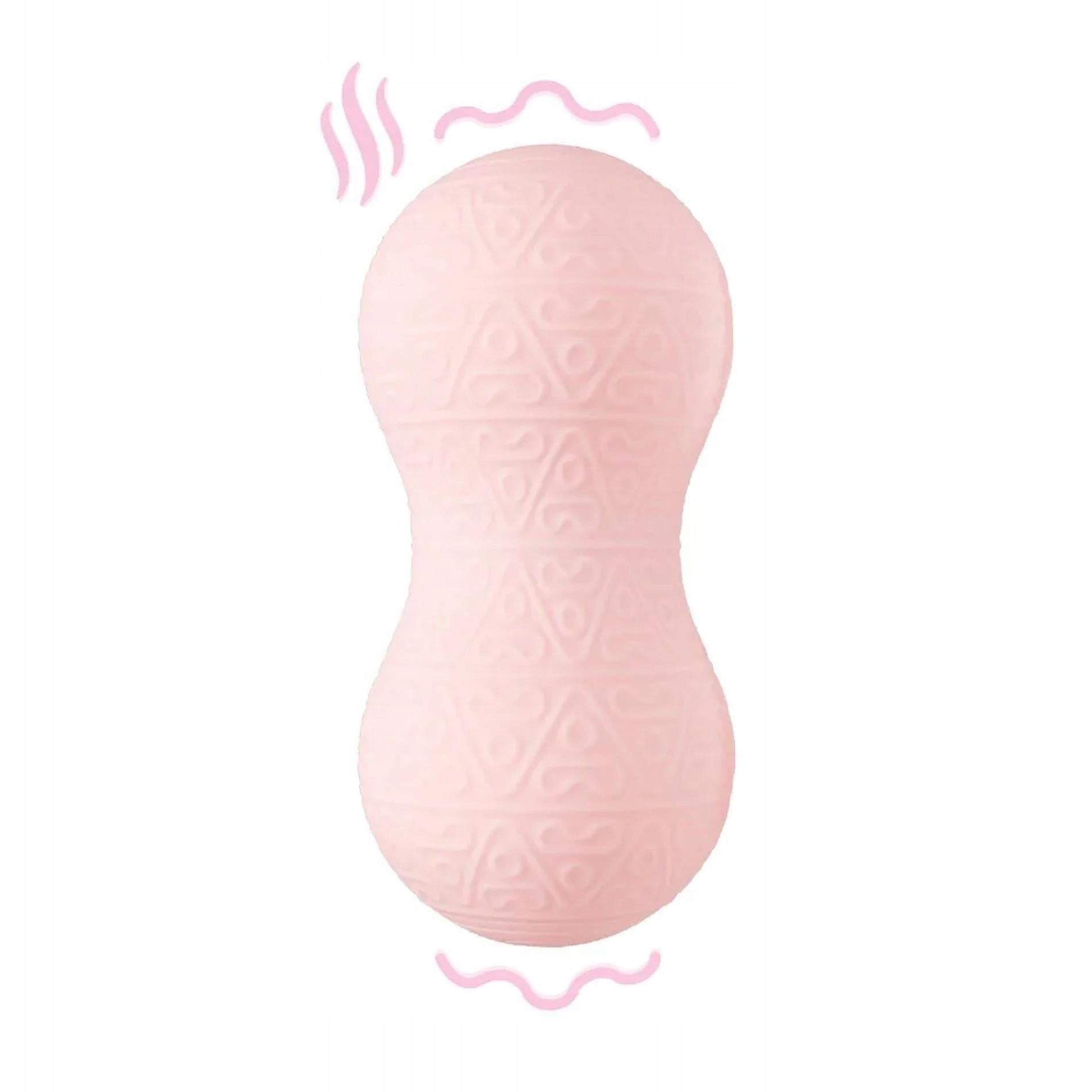 Heated Body and Clit Massager Vibration USB Pink