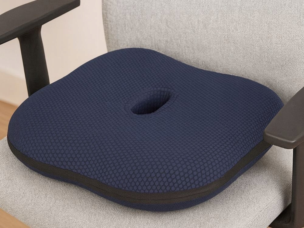 Heated Seat Cushion with Vibration Massage Chair Length 1 cm
