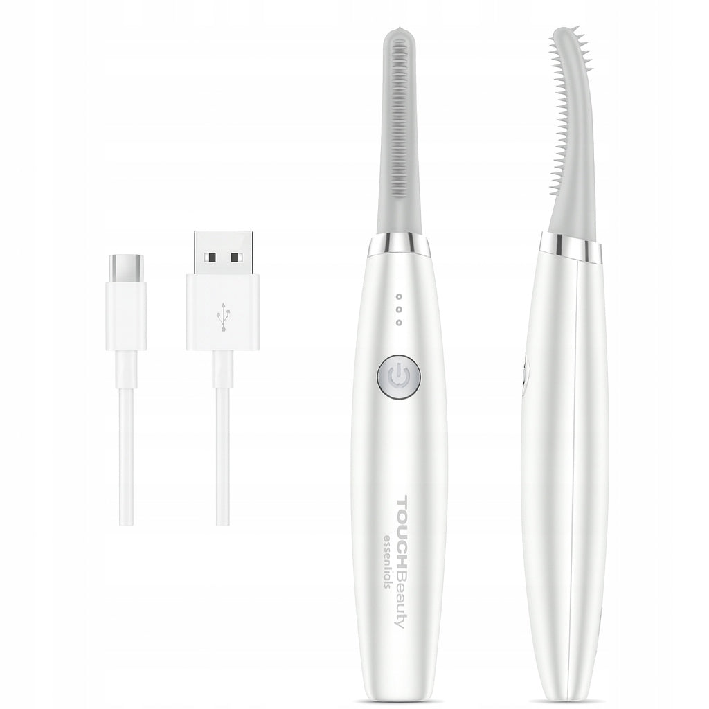 Heated curler TB-1859 – electric eyelash curler white handy