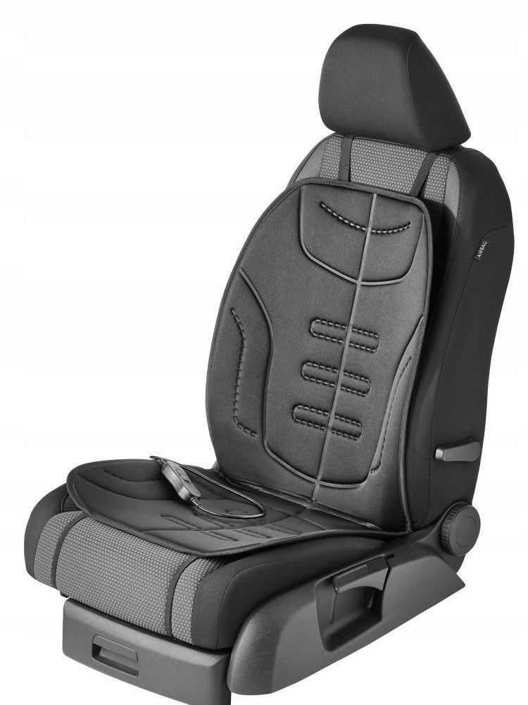 Heated seat cover with 2 adjustable heating levels
