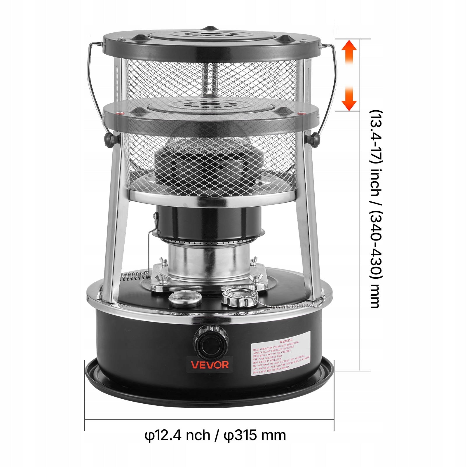Heater 9000 BTU 19L Heating Stove 2in1 With Cooking Function For Home Manufacturer code DLSMYQNQTZ90V