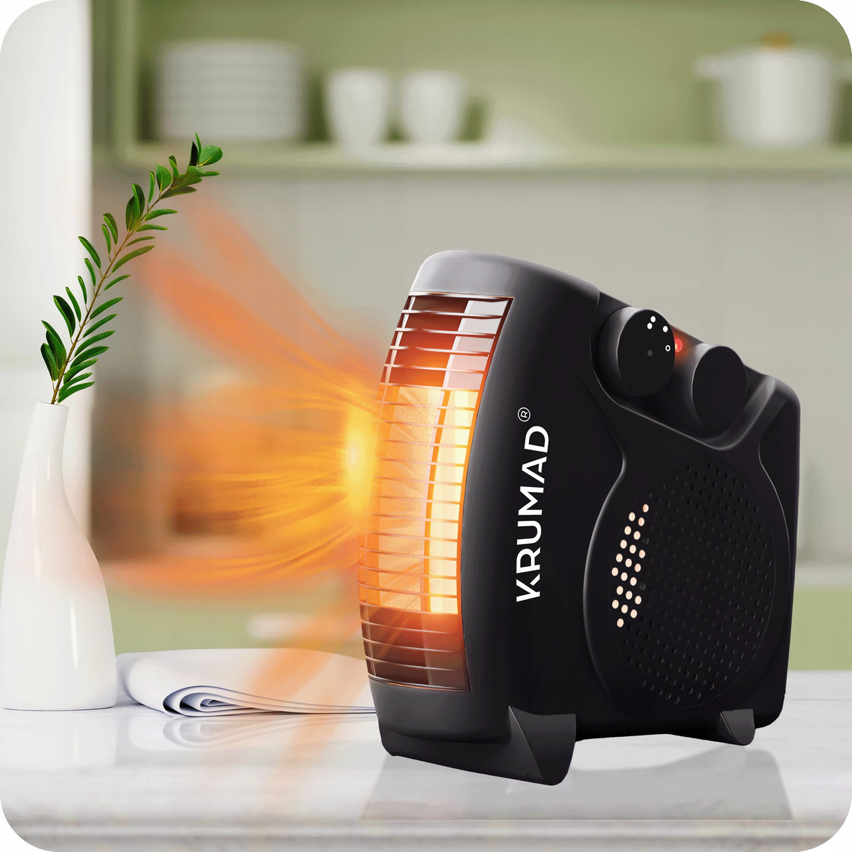 Heater KRUMAD RADIATOR FAROLKA THERMAL FAN 2000 W Manufacturer code GRZEJNIK FARELKA TERMOWENTYLATOR ELEKTRYCZNY