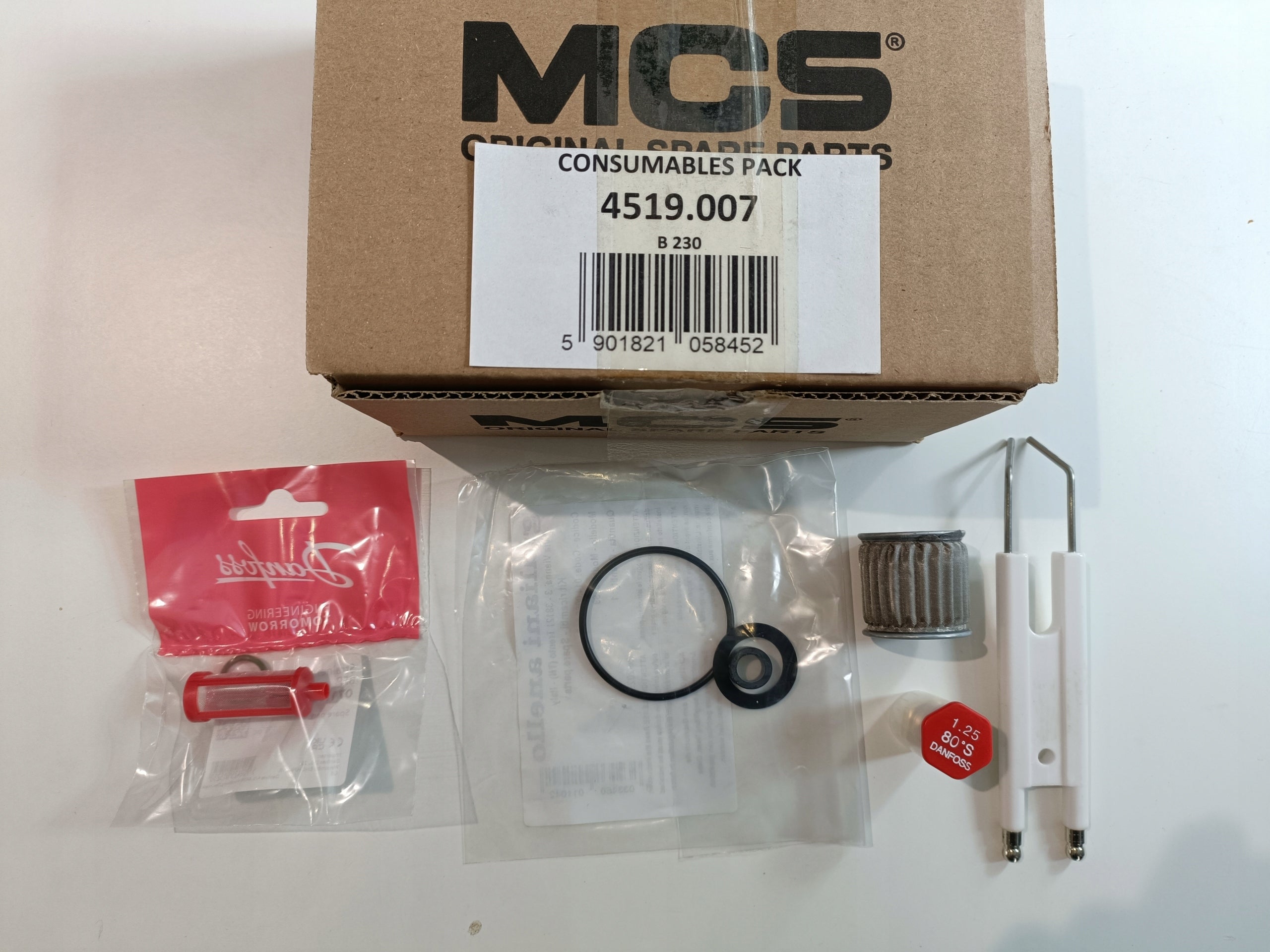Heater Maintenance Repair Kit Master B 230 filter nozzle