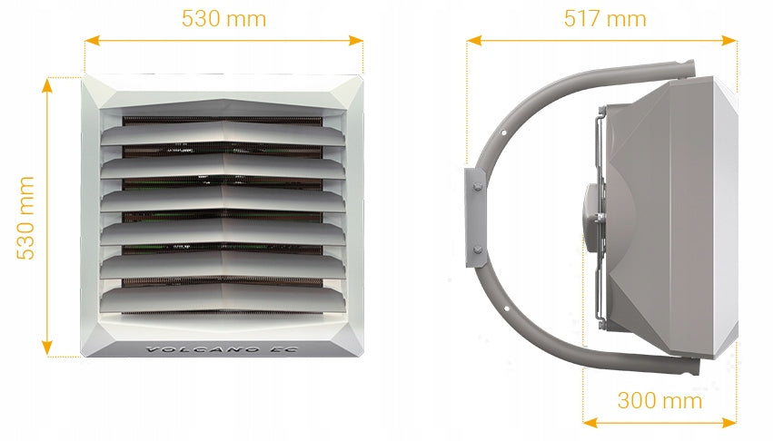 Heater VOLCANO VR1 EC 30KW + console Brand Volcano