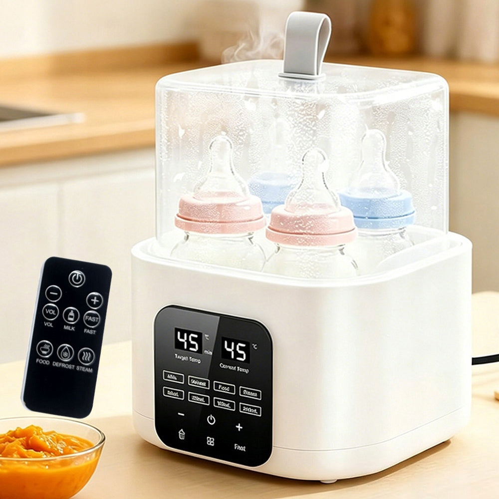 Heater and Sterilizer Milk Food Bottle Evaporator 2in1 4 Bottles