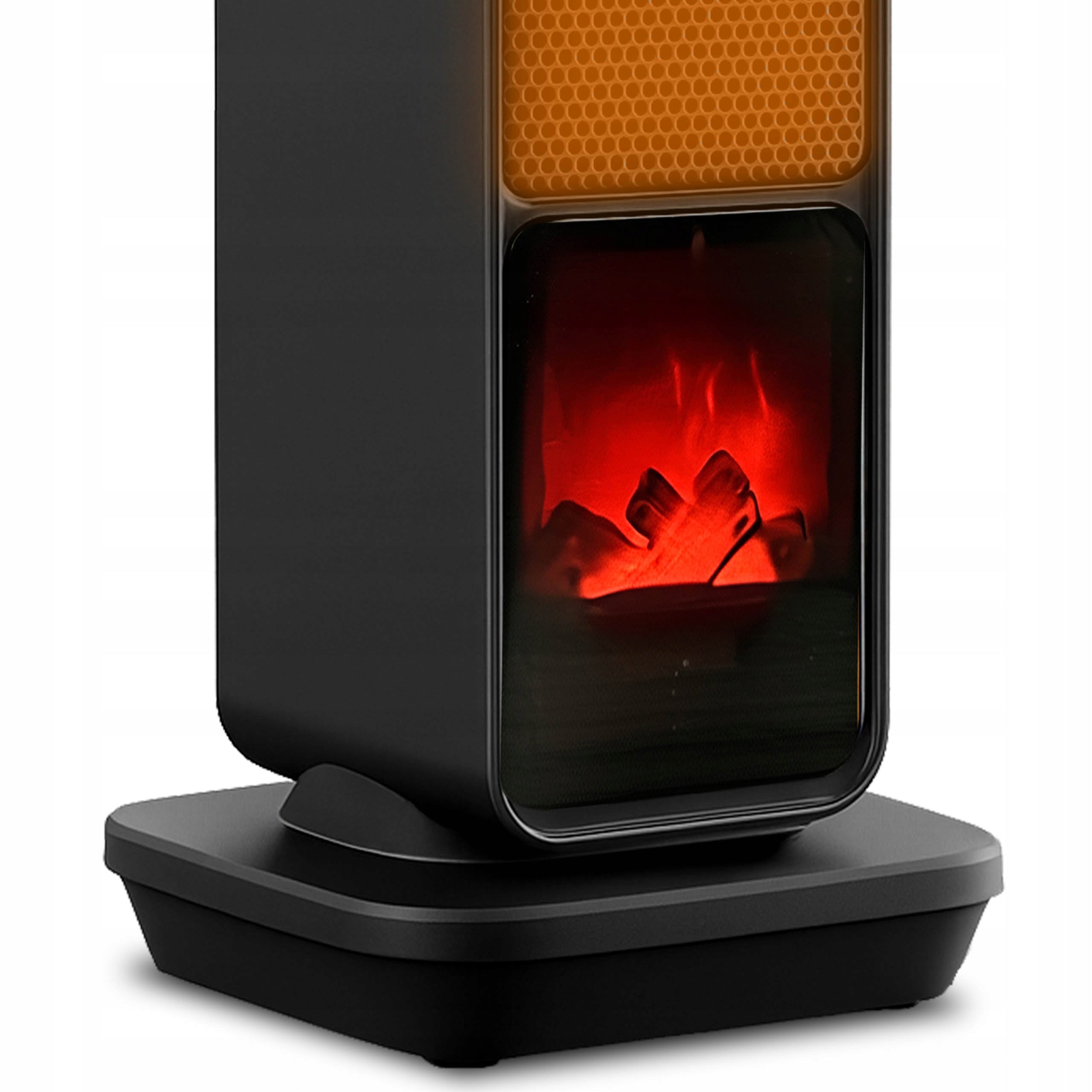 Heater apron electric heater column fireplace + remote control Manufacturer code CERAMICZNY OSCYLACYJNY TIMER PŁOMIEŃ LED