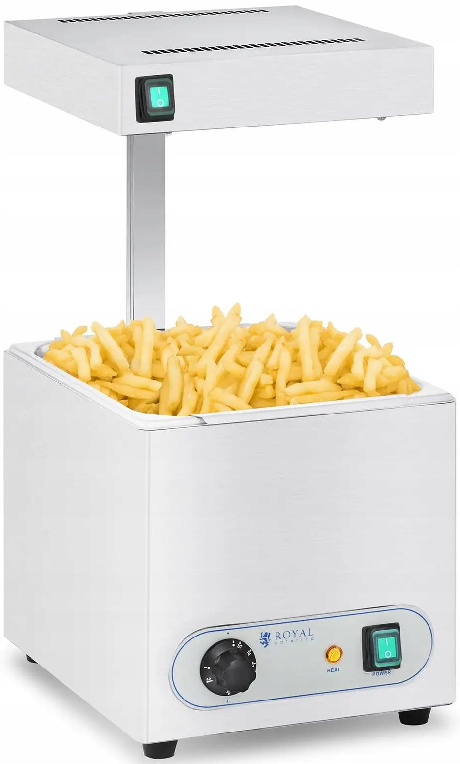 Heater for fries heater 850W GN1/2 ROYAL CATERING RCWG-1500