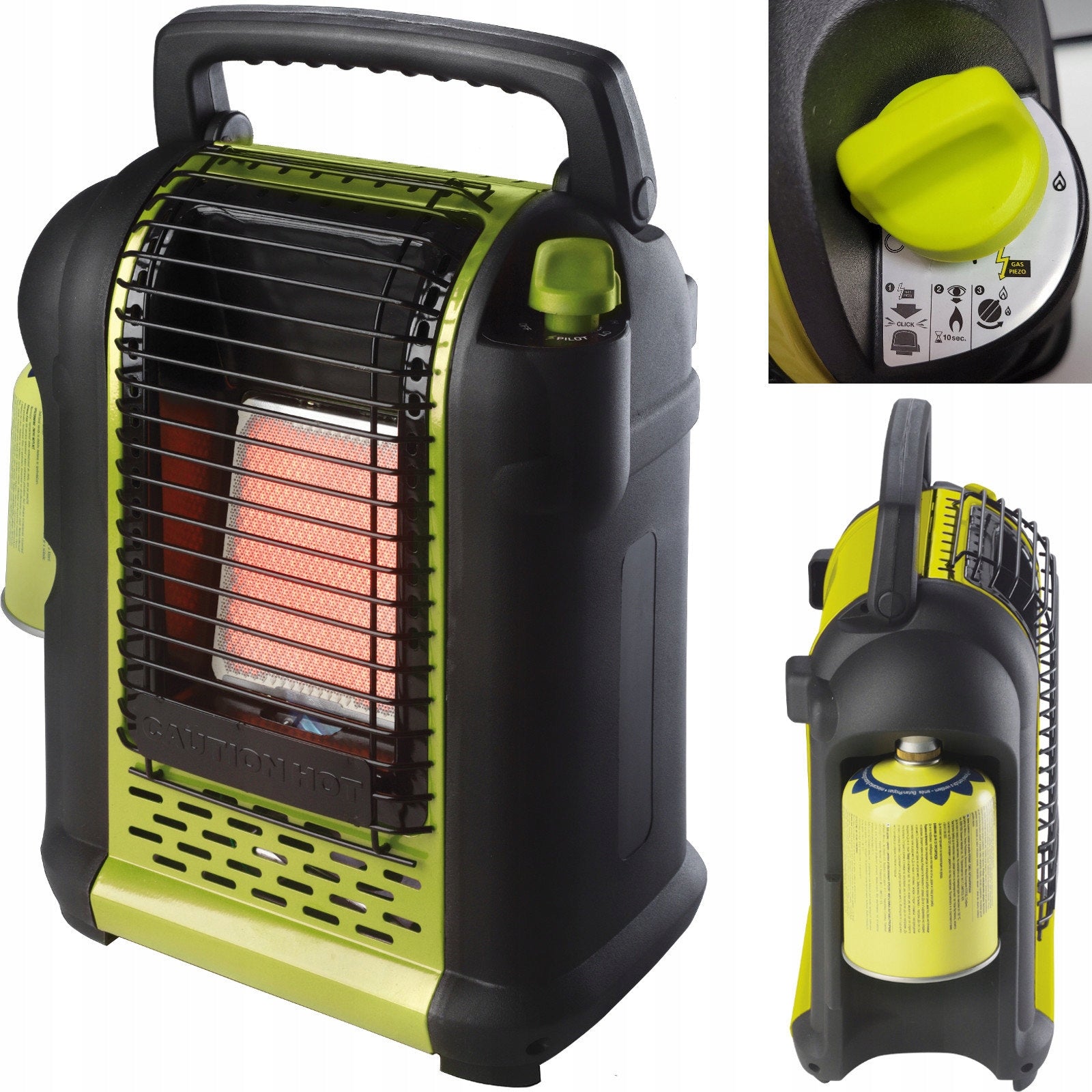 Heater gas tourist stove for gas cartridges Meva Olymp 2kw 145g/h