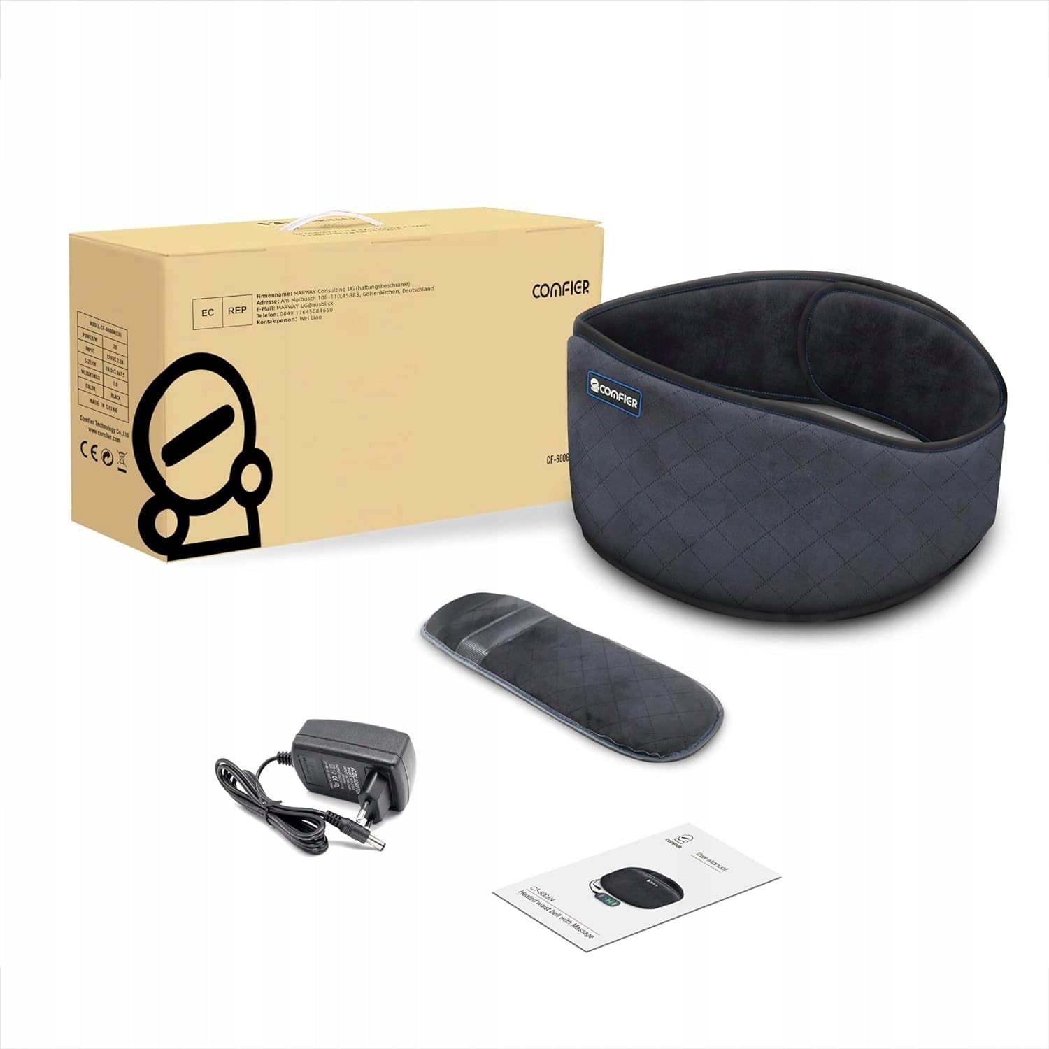 Heating Belt Against Back Pain Warming Pillow with Massage Medical device no