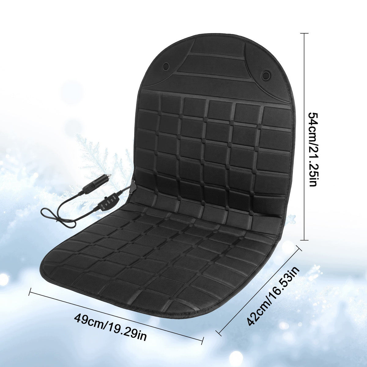 Heating Mat Heated Seats Heater Thermostat For Car 12v Packaging status original