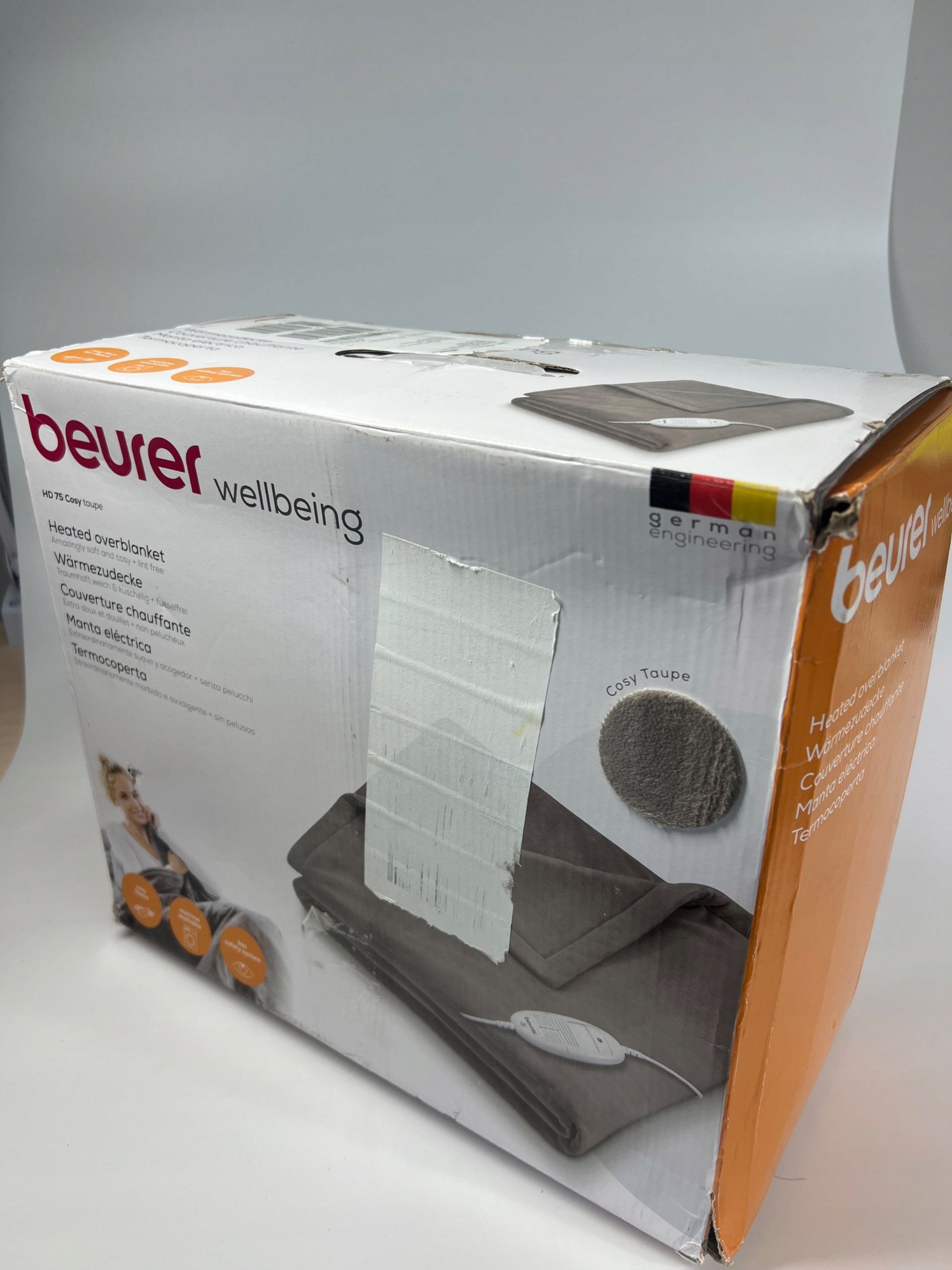 Heating blanket, thermal Beurer HD 75