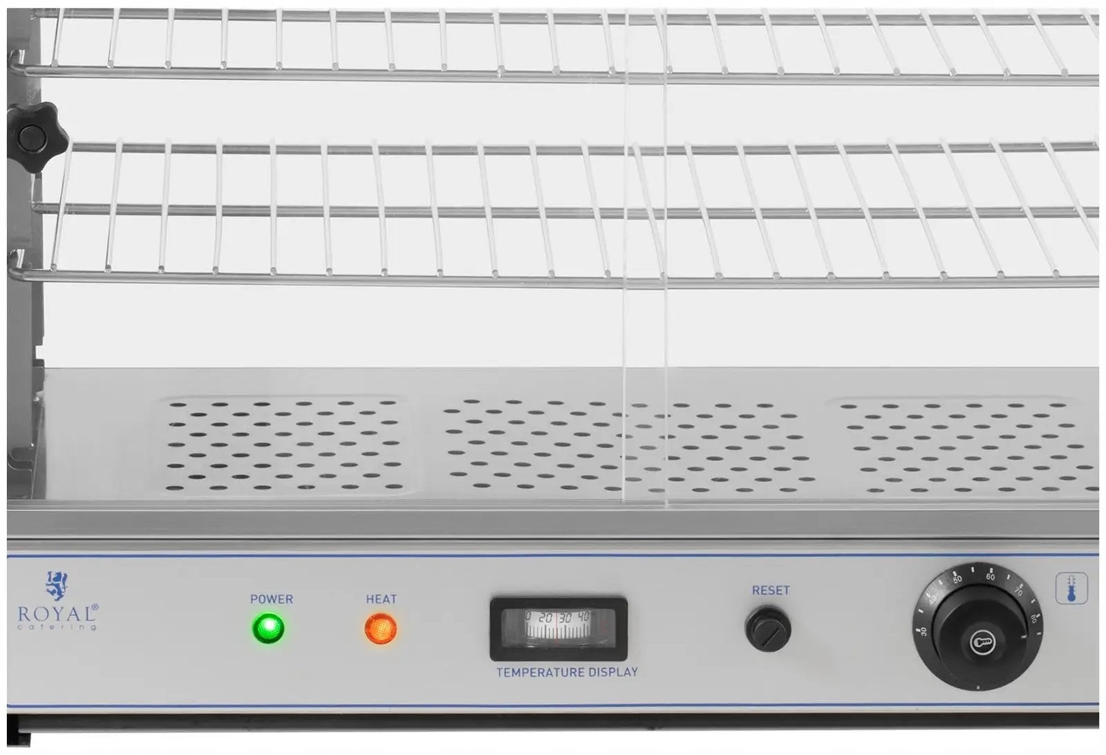 Heating cabinet 54cm 1,000W ROYAL CATERING RC-WC001 10012357 Manufacturer code 10012357