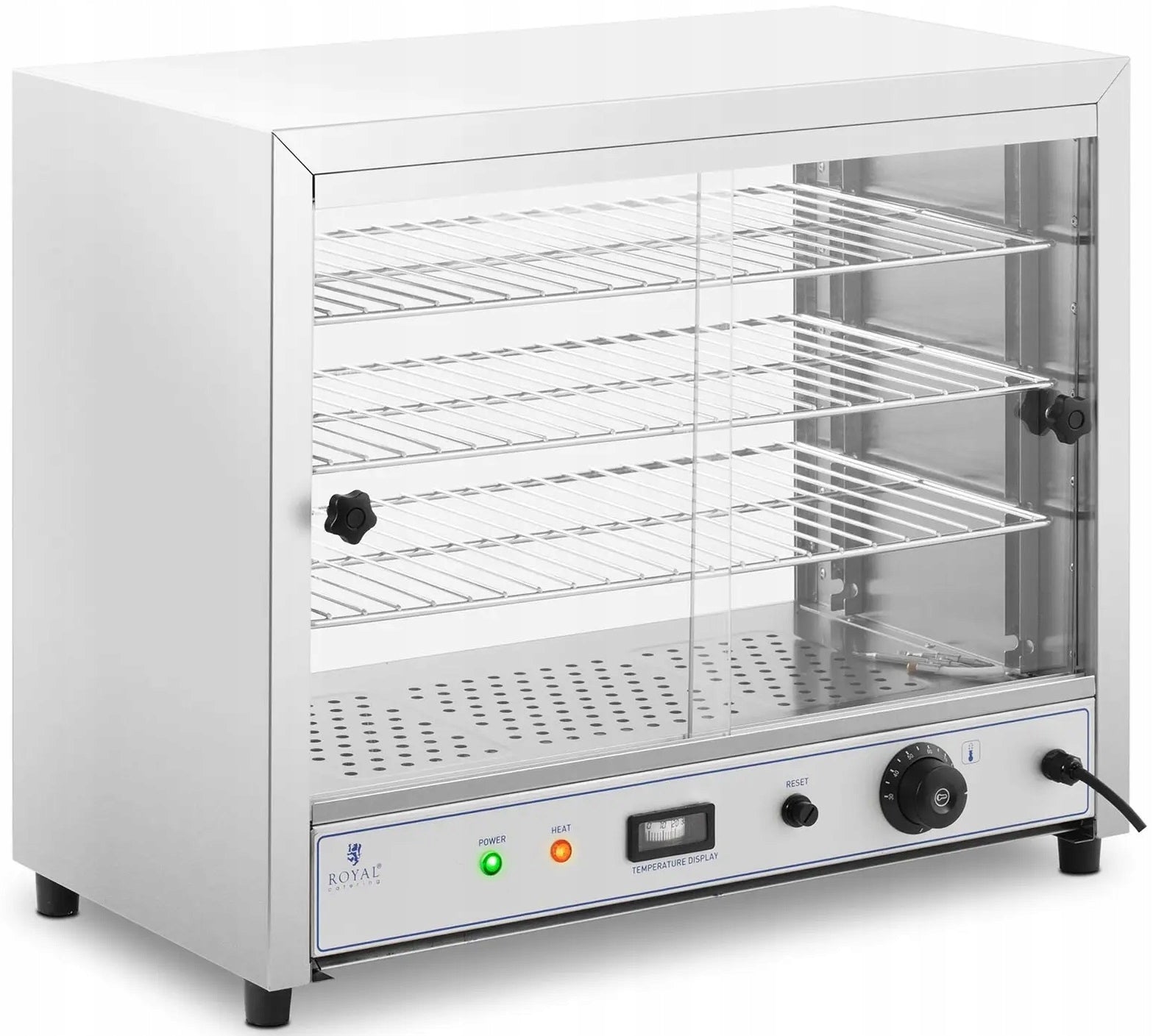 Heating cabinet 54cm 1,000W ROYAL CATERING RC-WC001 10012357