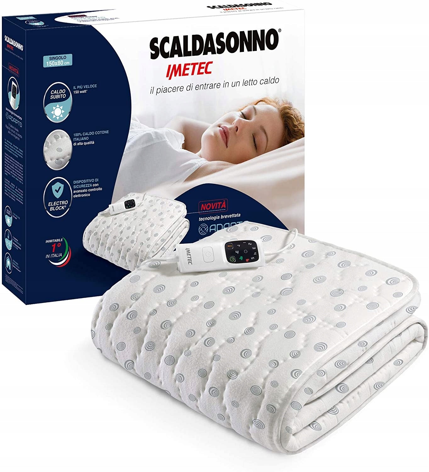Heating mat Imetec Scaldasonno Adapto 150 x 80 cm 150 W