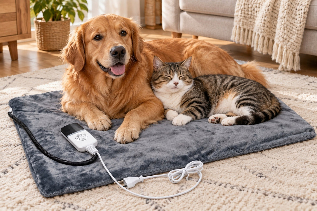 Heating mat for cat PSA kennel waterproof with controller 45x70 40W Packaging status original