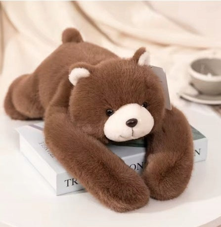 Heavy Plush Toy Therapeutic BEAR BROWN Weighted 65cm 1020g ADHD Packaging status original